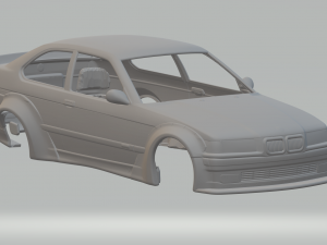 325 sport rocket bunny Modelo de impresión 3D