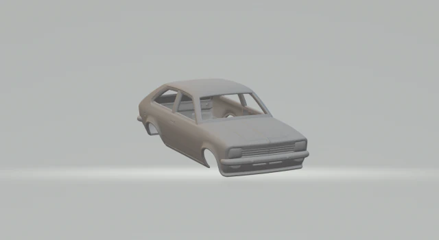 Kadett city 3D Print Model .c4d .max .obj .3ds .fbx .stl .blend 