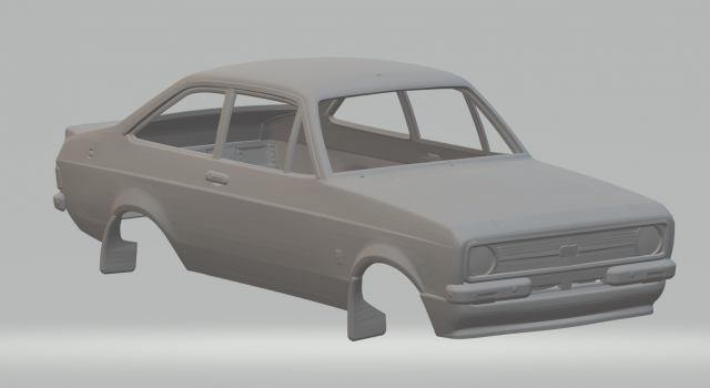Escort 3D 프린트 모델 .c4d .max .obj .3ds .fbx .stl .blend 
