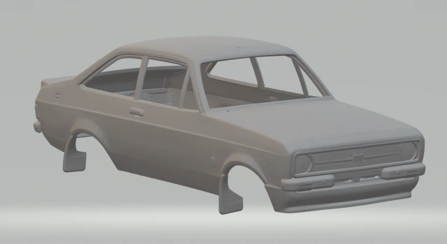Escort 3D Print Model .c4d .max .obj .3ds .fbx .stl .blend 