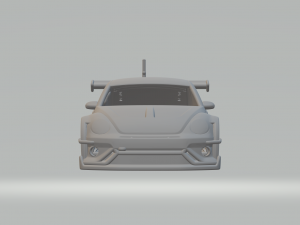 Vw race car 3D 打印模型