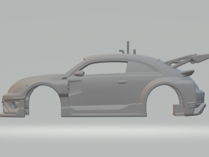 Vw race car 3D 打印模型