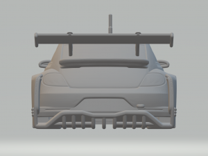 Vw race car 3D 打印模型