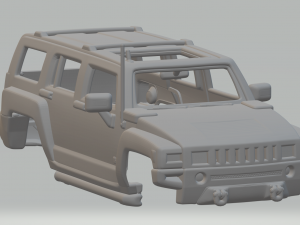 Hummer h3 Modelo de Impressão 3D