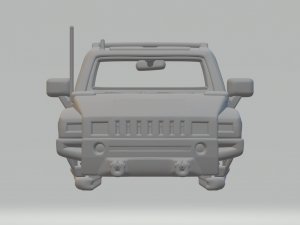 Hummer h3 3D 打印模型