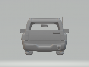 Hummer h3 3D 打印模型