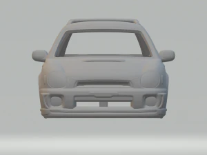 Subaru wrx wagon 3D Print Model