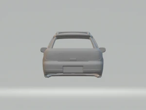 Subaru wrx wagon 3D Print Model