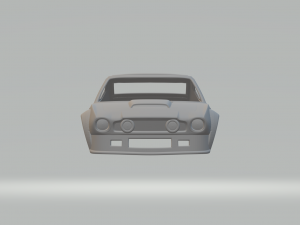 Aston martin race car Model Cetak 3D