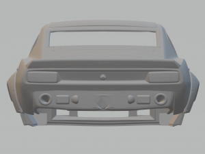 Aston martin race car Model Cetak 3D