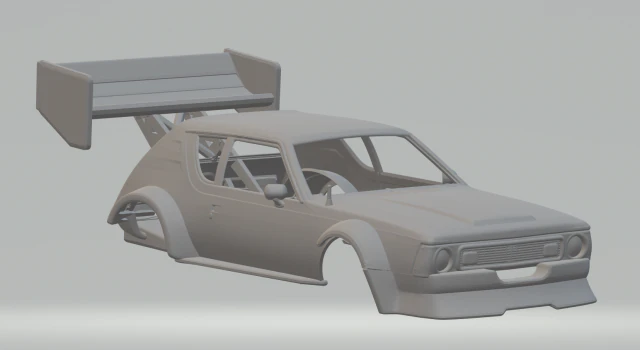Amc hill climb 3D Print Model .c4d .max .obj .3ds .fbx .stl .blend 