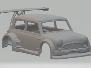 Carro de corrida extremo Cooper Modelo de Impressão 3D