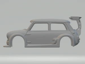 Cooper extreme race car 3D Print Model