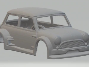 Cooper extreme race car v2 3D Print Model