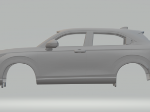 Honda hr-v eletric Modèles 3D en vedette