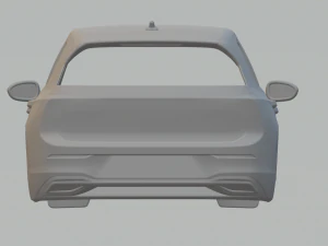 Volkswagen golf mk8 3D Print Model