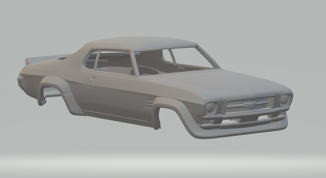 Holden monaro gts Model do druku 3D .c4d .max .obj .3ds .fbx .stl .blend