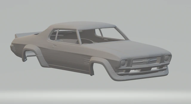 Holden monaro gts 3D Print Model .c4d .max .obj .3ds .fbx .stl .blend