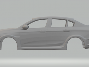 Fiat tipo Modèles 3D en vedette