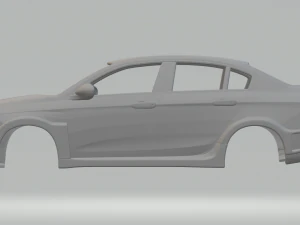 Fiat tipo 3D Print Model