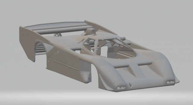 Nissan gtp zx turbo Model do druku 3D .c4d .max .obj .3ds .fbx .stl .blend 