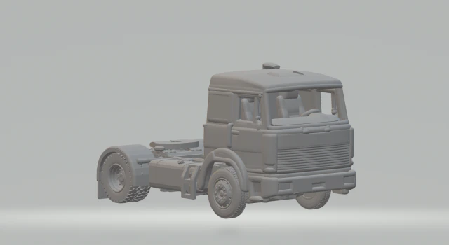 IVECO TURBO 4X2 3D Print Model .c4d .max .obj .3ds .fbx .stl .blend 