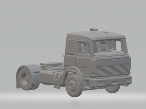 IVECO TURBO 4X2 3D Baskı Modeli