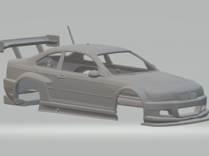 M3 race car 3D Print Model