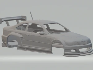 M3 race car 3D Print Model