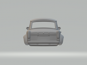 Trabant 601 rally custom car Modèles 3D en vedette