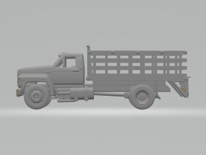 F800 flatbed 1991 3D Print Model