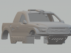 F150 short rally Modello di stampa 3D