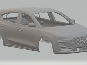 Focus hatch 3Dプリントモデル