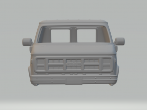 Gmc vandura 3D-printmodel