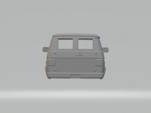 Gmc vandura 3D-printmodel