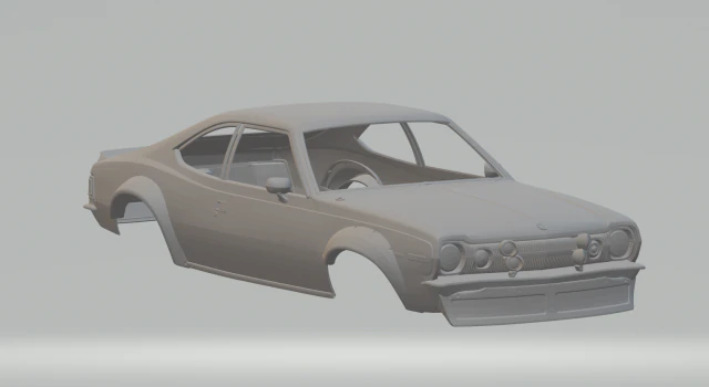 Amc hornet race car 3D Print Model .c4d .max .obj .3ds .fbx .stl .blend 