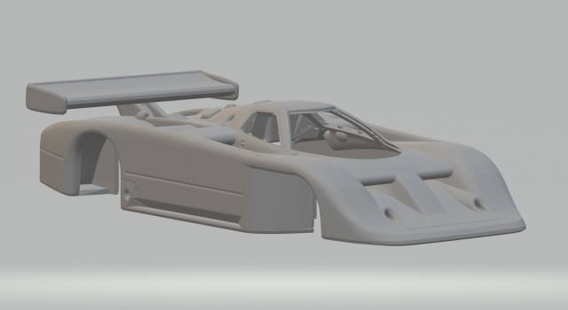 Nissan gtp zx turbo 3D Принт Модель .c4d .max .obj .3ds .fbx .stl .blend 