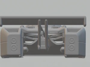 Nissan gtp zx turbo 3D Print Model