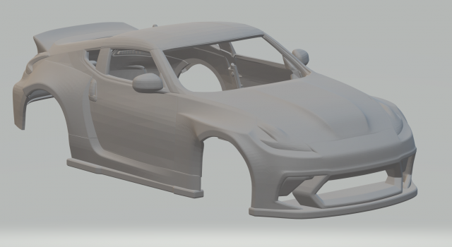 Nissan 370z custom Modèles 3D en vedette .c4d .max .obj .3ds .fbx .stl .blend 