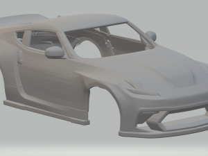 Nissan 370z custom 3D-Druckmodell