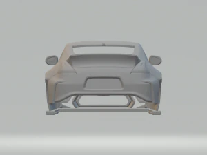 Nissan 370z custom 3D Print Model