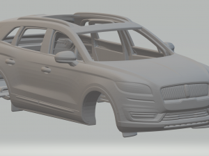 Lincoln Nautilus 3D Print Model