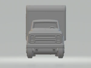 Chevrolet c50 box 3D Print Model