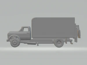 Chevrolet c50 box 3D Print Model