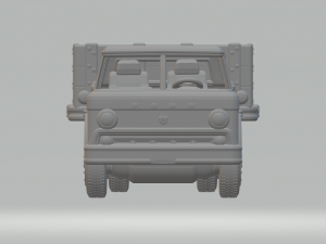 C800 coe flatbed 3D प्रिंट मॉडल