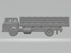 C800 coe flatbed 3D प्रिंट मॉडल