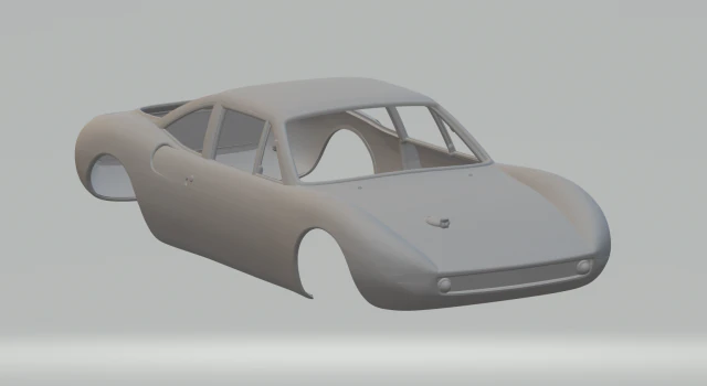De tomaso vallelunga 3D Print Model .c4d .max .obj .3ds .fbx .stl .blend 