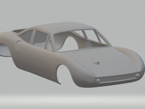 De tomaso vallelunga Modelo de impresión 3D