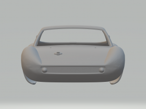 De tomaso vallelunga 3D प्रिंट मॉडल