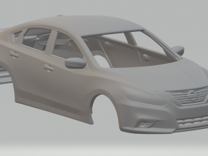 Nissan altima sr 3Dプリントモデル
